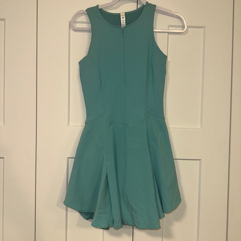 lululemon athletica Teal Asymmetrical Dress